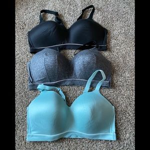 Set of 3 Cacique lounge bras